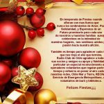 FELICES FIESTAS