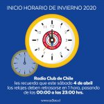 Horario de Invierno