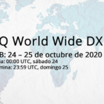 Ya viene el CQ World Wide DX Contest 2020, tú también puedes participar