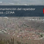 Trabajos de mantención del repetidor – Grupo Técnico CE3AA