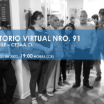 CONVERSATORIO VIRTUAL NRO. 91, MIÉRCOLES 30 DE MARZO DE 2022, 19:00 HORAS (CE)