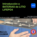 Taller Introducción a Baterías de Litio LIFEPO4, Martes 24 Enero, 19:00 (CE)